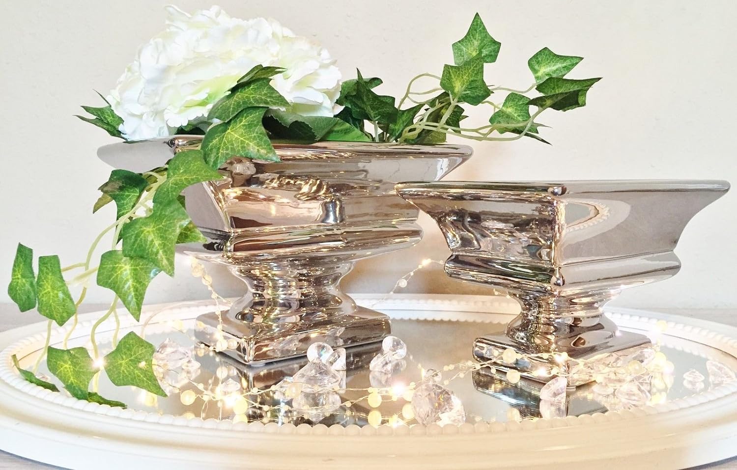 Dekoschalen Keramikschale Dekovase Vase Hochzeitsdeko Übertöpfe